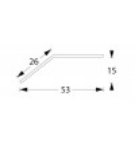 Billede af RS rampeprofil til 15 mm -3mtr